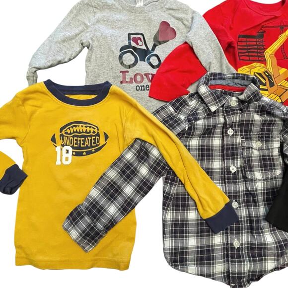 TODDLER BOY WINTER Clothing Bundle Size 2T - Lot Of 14 Pieces - Picture 4 of 7